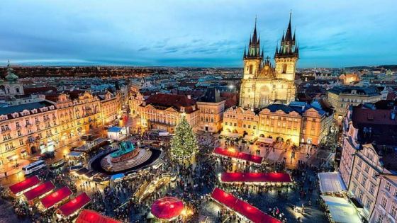 Магията на Прага и най-красивите коледни базари в Европа ...